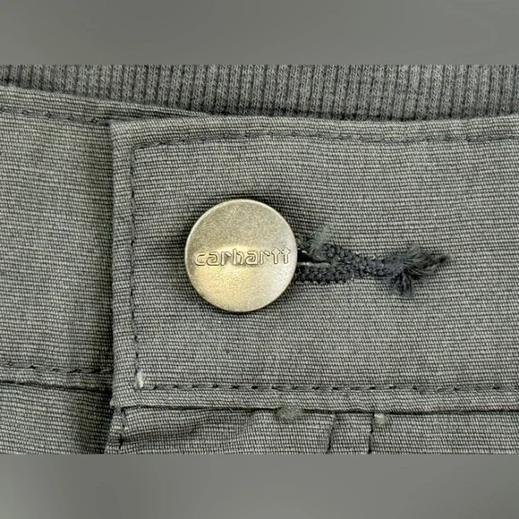 Carhartt Women’s Original Fit Cargo Work Shorts with Utility Pockets, Size 18 - Picture 3 of 13